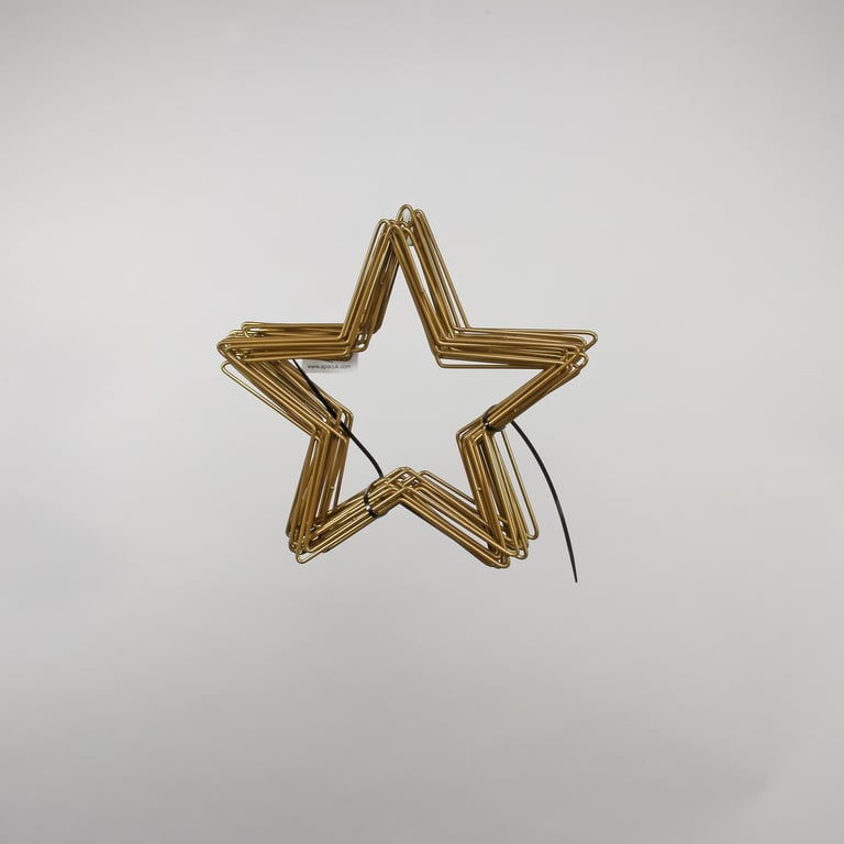 10 Inch Star Wire Frame Pack of 20 - Home Decor Craft DIY Essentials