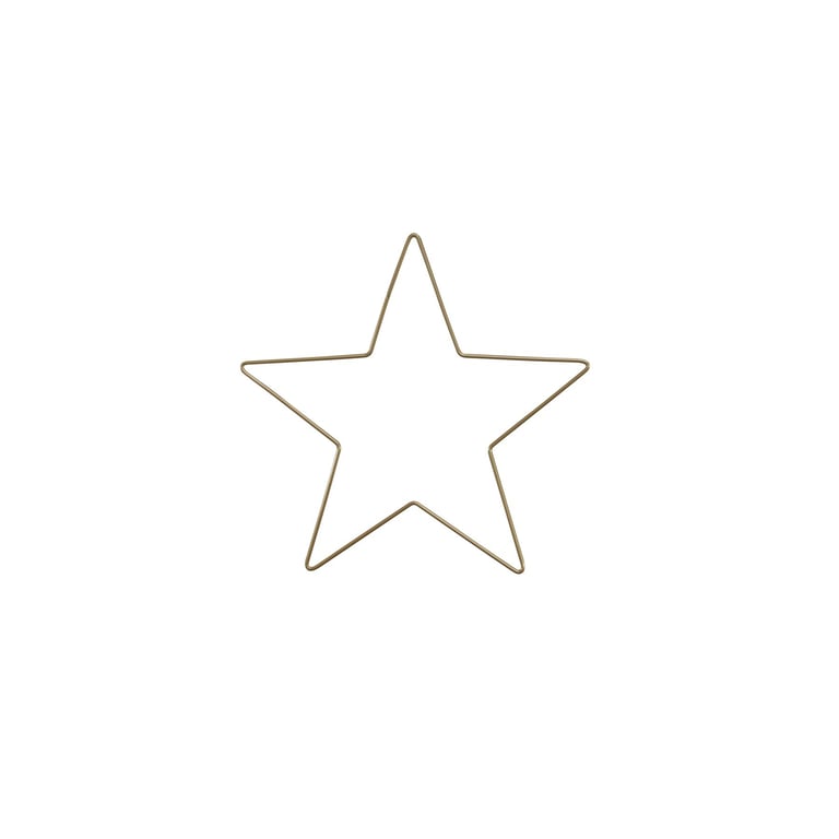 10 Inch Star Wire Frame Pack of 20 - Home Decor Craft DIY Essentials