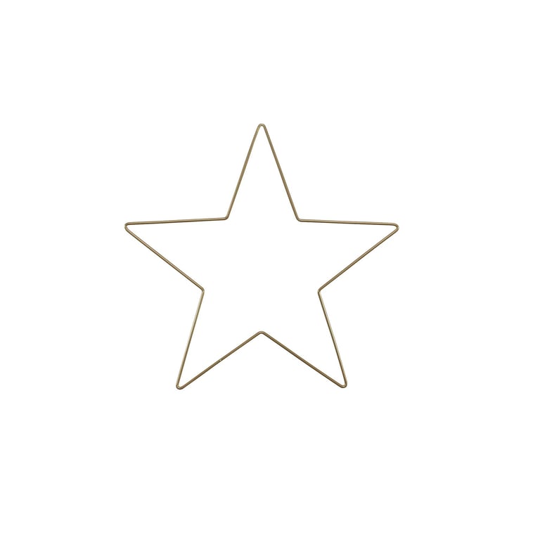 12 Inch Metal Star Wire Frame - Pack of 20 Home Decor Frames