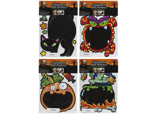 Large Halloween Wallchalkboards - Seasonal Decor for Kids Art and Family Fun