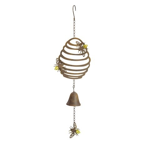 Natural Beehive Wind Chime - Soothing Outdoor Home Decor