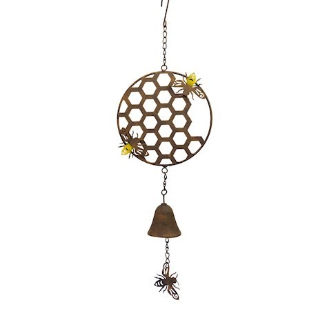 Honeycombe Windchime - Outdoor Nature Sound Generator & Garden Decor