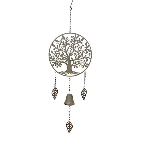 Nature-Inspired Tree of Life Wind Chime - Outdoor Home Decor Garden Ornament