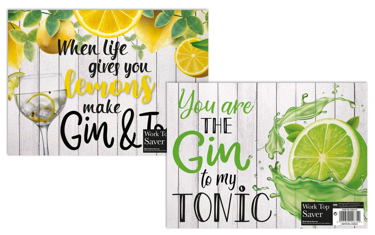 Gin Glass Saver - Cocktail Bar Mat and Home Bar Accessory Protector