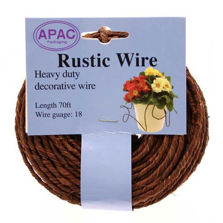 Rustic Brown Wire - Perfect for Home Decor, Crafting, and DIY Projects