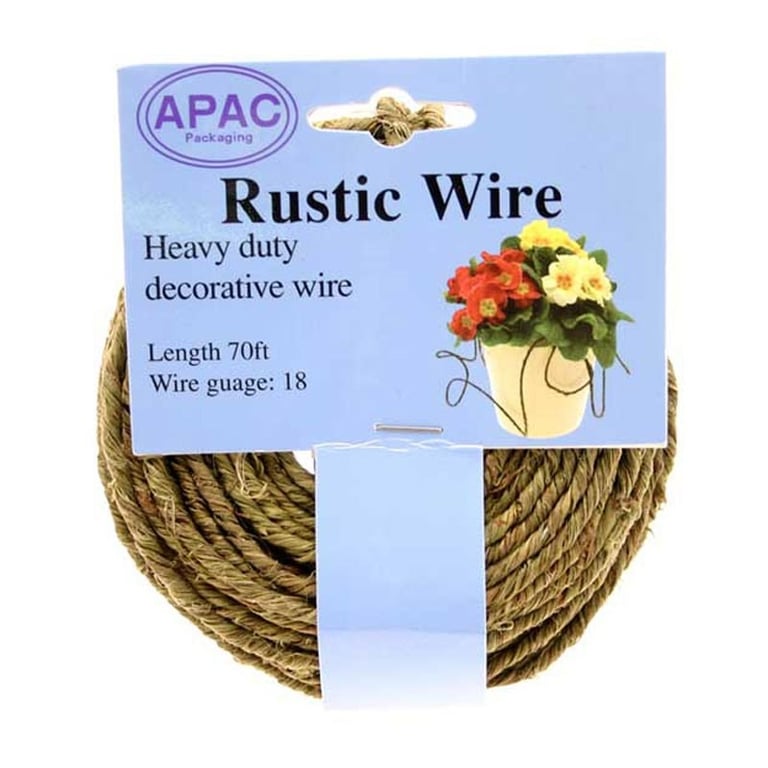 Green Rustic Wire - Decorative Home Decor and Garden Fencing Solution