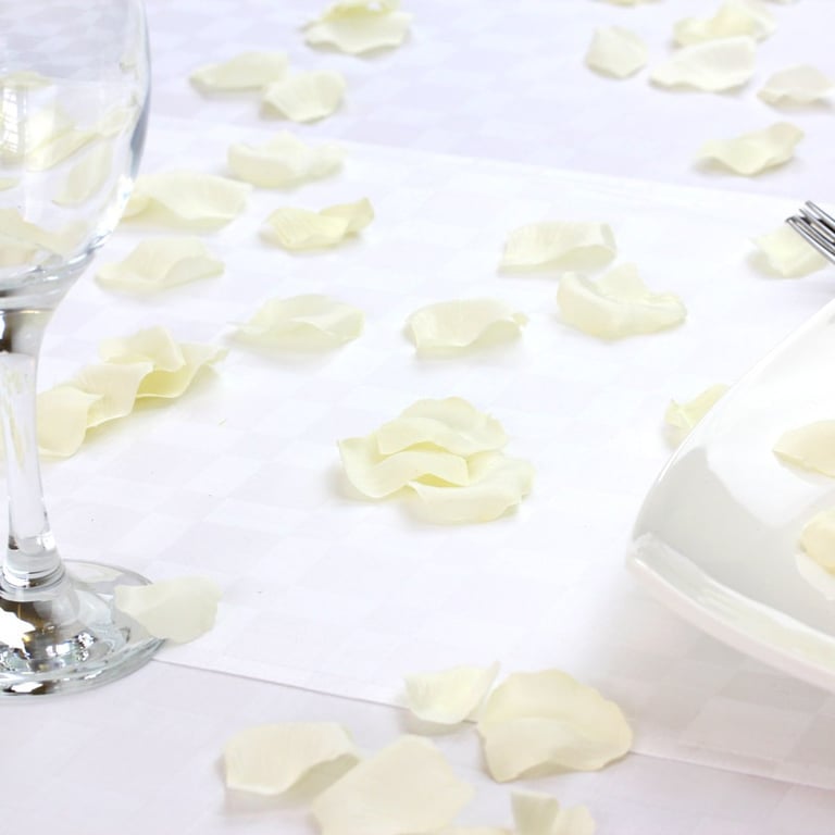 Cream Rose Petal Wedding Confetti - Beautiful Party Decorations and Bridal Shower Supplies