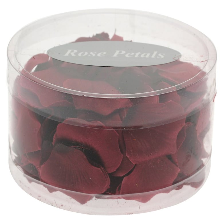 Burgundy Rose Petal Confetti - Elegant Party and Wedding Decorations