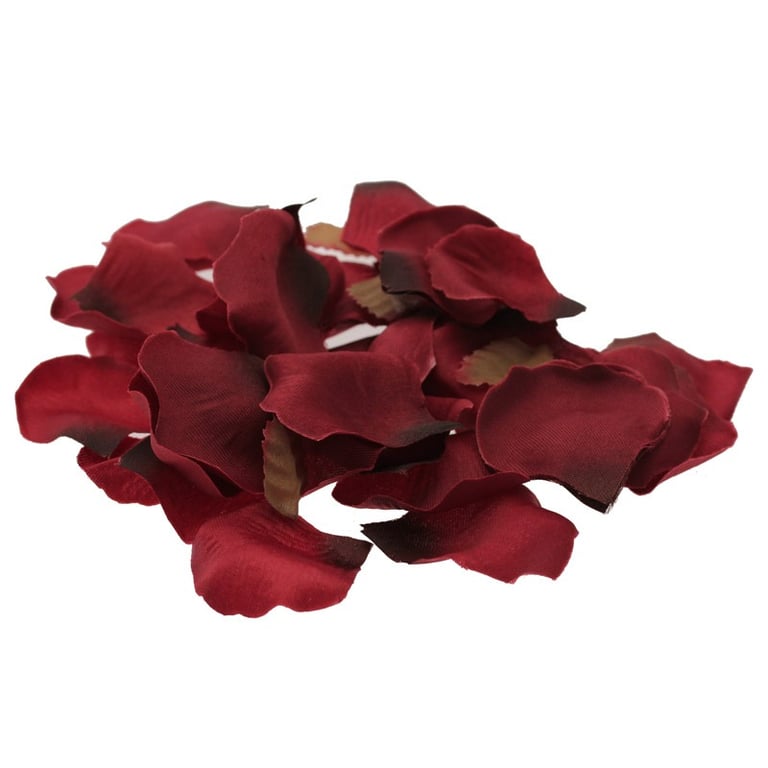 Burgundy Rose Petal Confetti - Elegant Party and Wedding Decorations