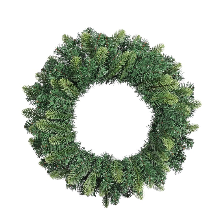 60cm Spruce Wreath - 150 Tips Christmas Decoration Home Decor Holiday Gift Idea
