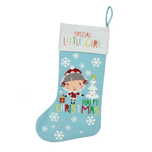 Juliana s Special Little Girl Stocking - Personalized Christmas Stocking for Girls