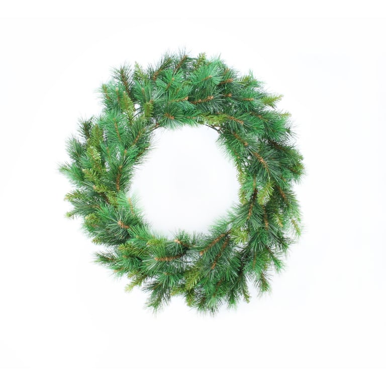 Imperial Majestic Greenery Wreath (60cm) - Large Festive Home Decor and Garden Decoration