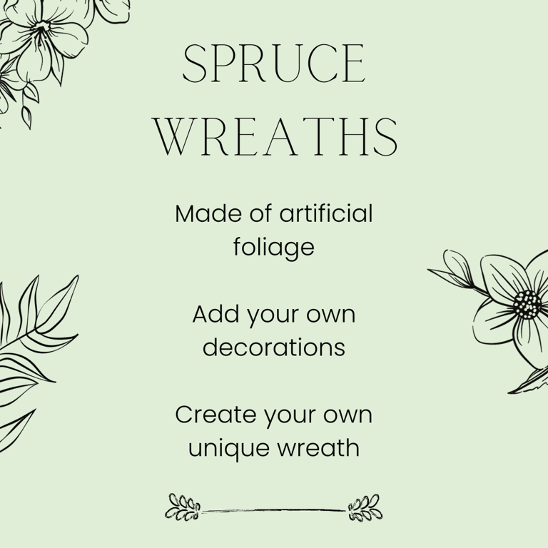 Imperial Majestic Greenery Wreath (60cm) - Large Festive Home Decor and Garden Decoration