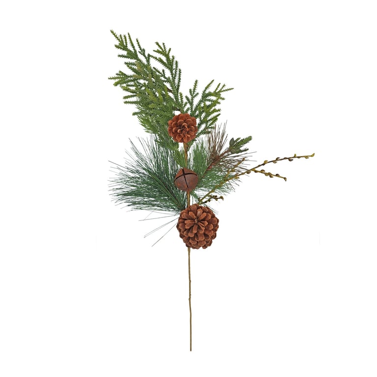 Pine Cone and Bell Flower Home Fragrance Spray - Christmas Decorative Air Freshener