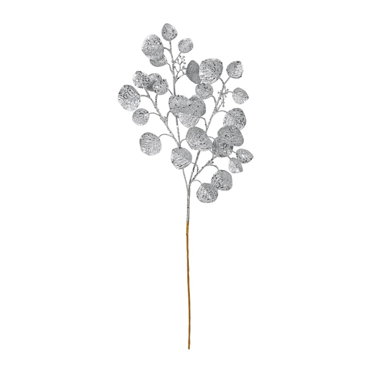 Silver Glitter Eucalyptus Room Mist - Refreshing Home Fragrance Spray with Shimmering Shine and Invigorating Eucalyptus Scent