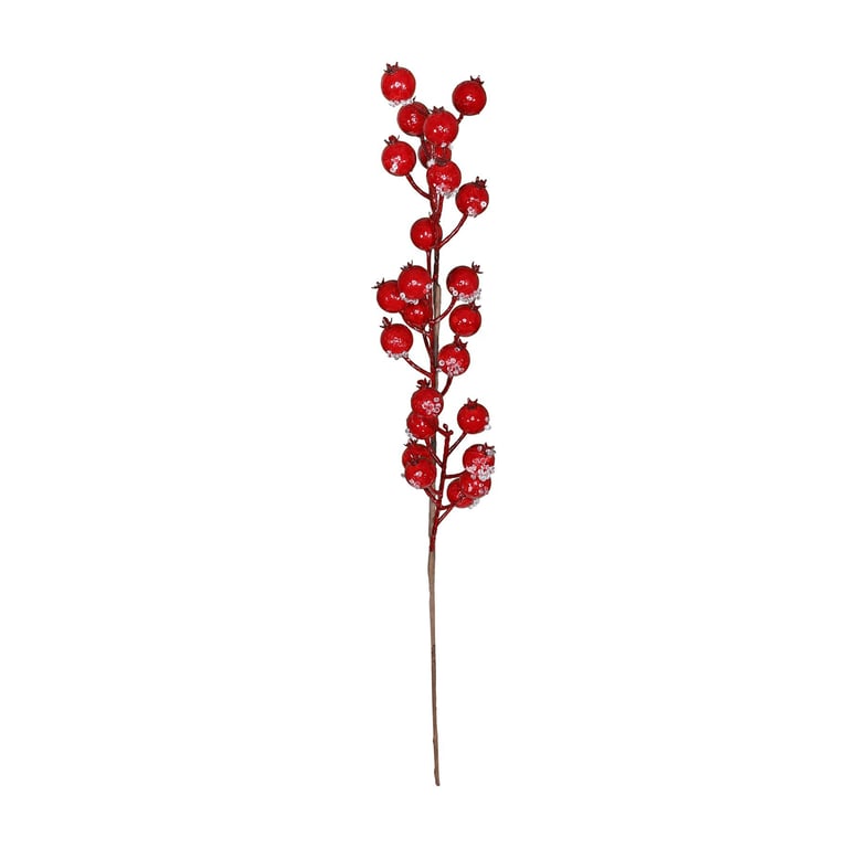 Large Red Berries Room Freshener Spray - 62cm Indoor Plant Decoration and Home Decor Garden Fragrance