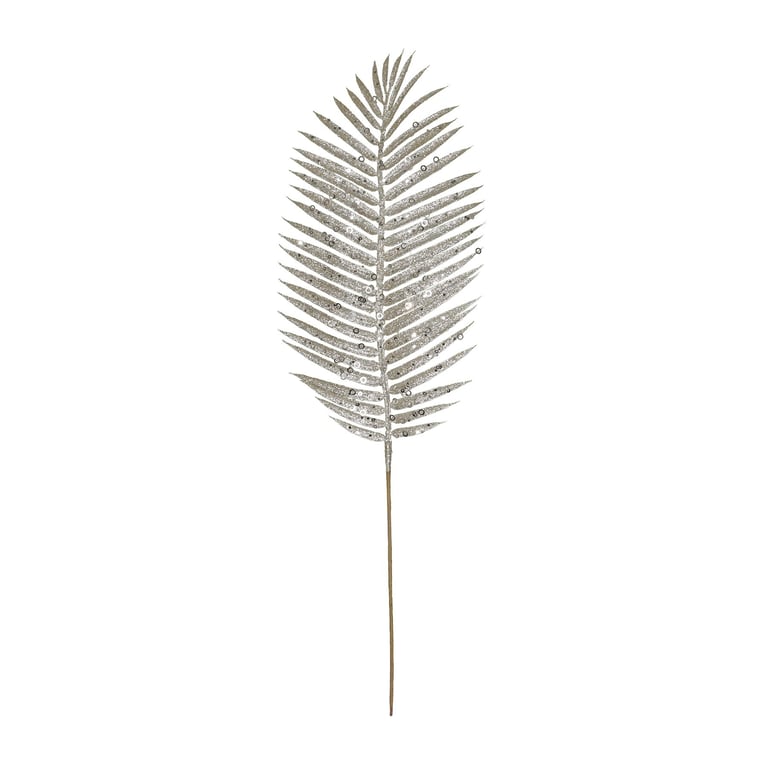 Champagne Glitter Palm Leaf Home Decor Spray - Sparkling Fragrance and Decoration in One