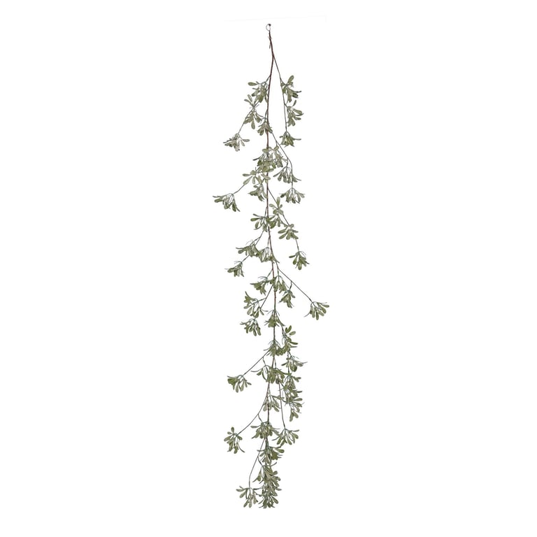 Frosted White Berry Garland - Winter Festive Decoration for Home Decor