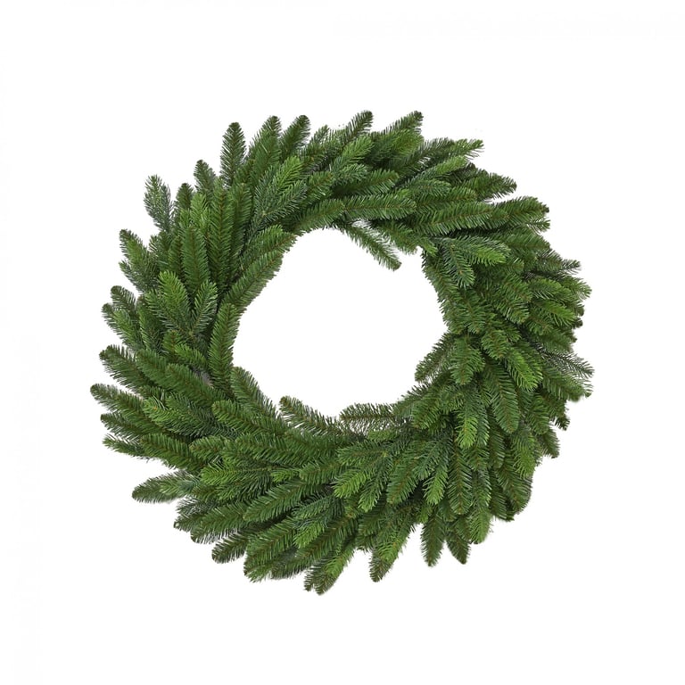 Vermont Spruce Wreath - 60cm Indoor Christmas Decoration for Home Decor