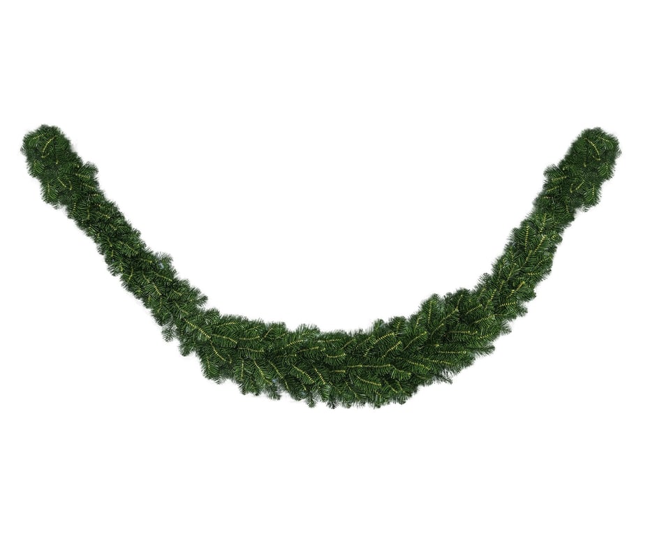 Colorado 9 ft Spruce Swag Garland - Large Christmas Tree Decoration Home Holiday Decor