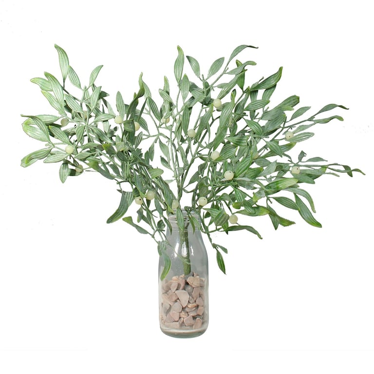 Exterior Mistletoe Bush - Holiday Season Outdoor Decoration Plant