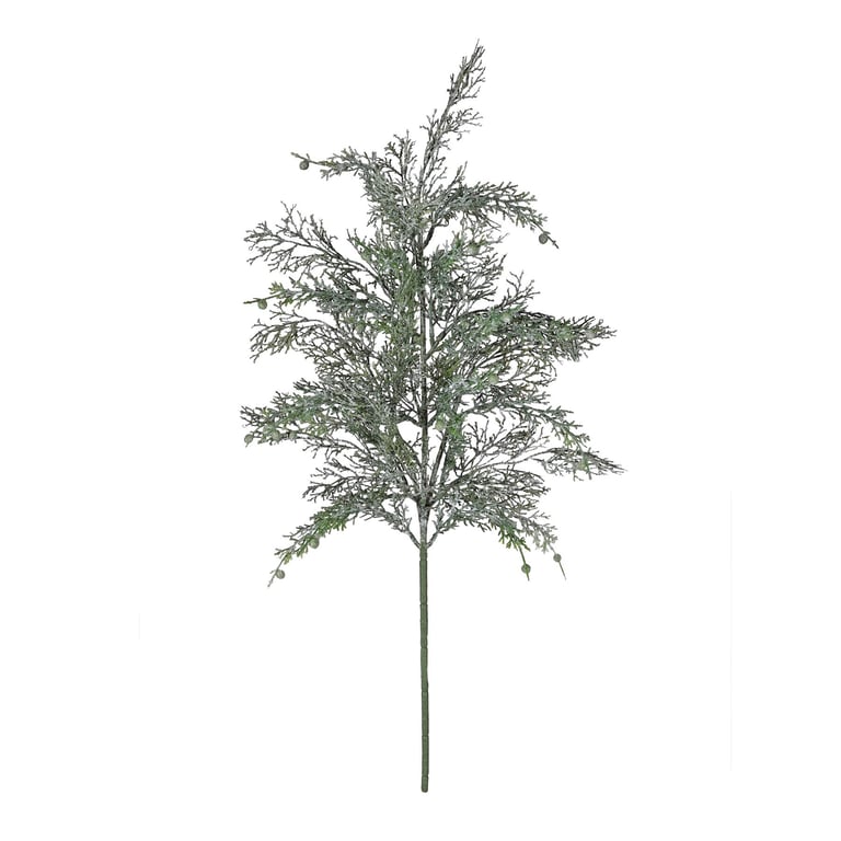 Frosted Pine Spray - Winter Home Decoration for Holiday Season