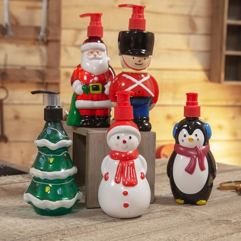 Festive Holiday Scented Hand Soaps - Perfect Gift for Christmas and New Year Celebrations