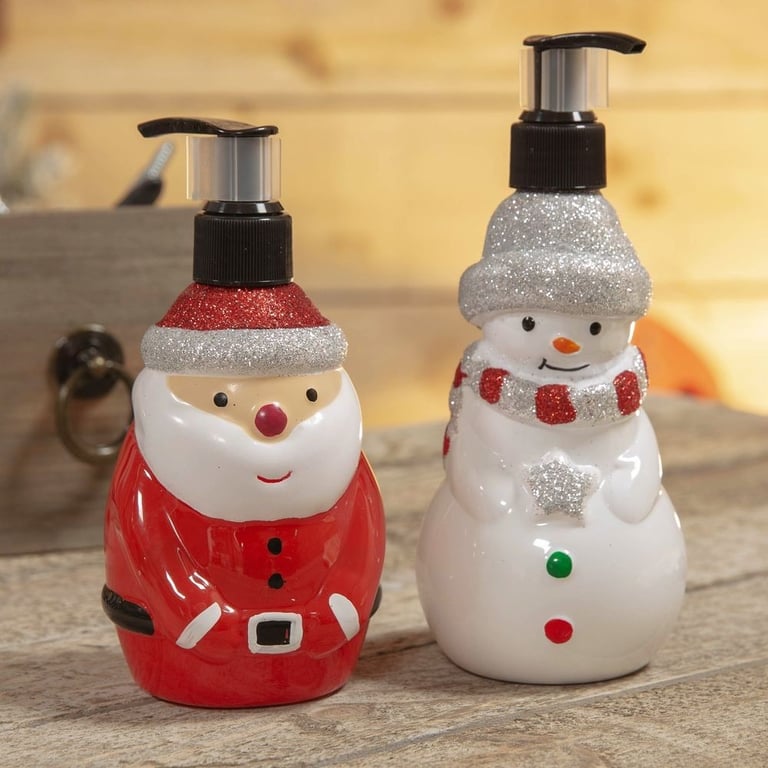 Festive Christmas Hand Soaps - Holiday Fragrance Soap Set