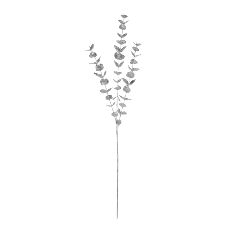 Silver Metallic Eucalyptus Spray - Home & Garden Decor Indoor Fragrance Alternative to Scentsy