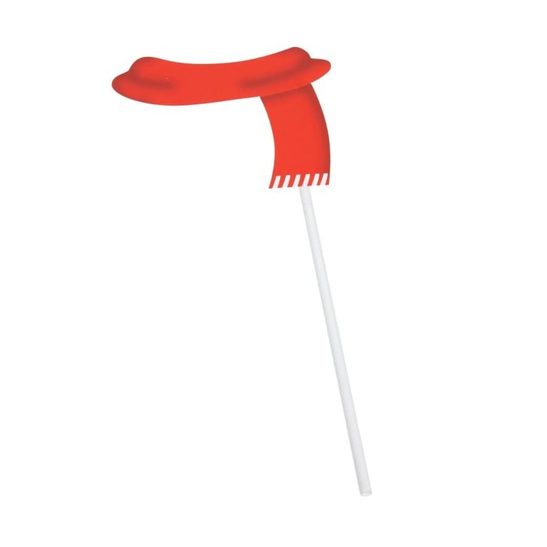 Christmas Photo Booth Props - 10 Pack: Festive Event Decorations and Photography Accessories