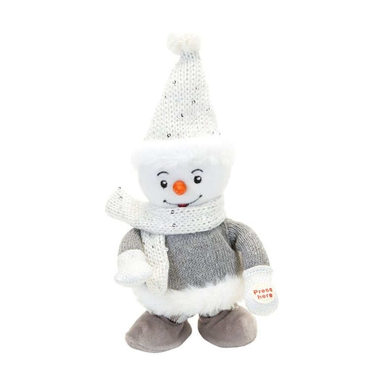Animated Musical Snowman - Festive Home Decoration with Animated Lights and Holiday Music