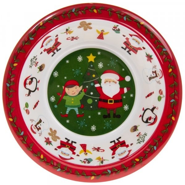 Christmas Little Stars Bowl - Festive Holiday Kitchenware Decoration