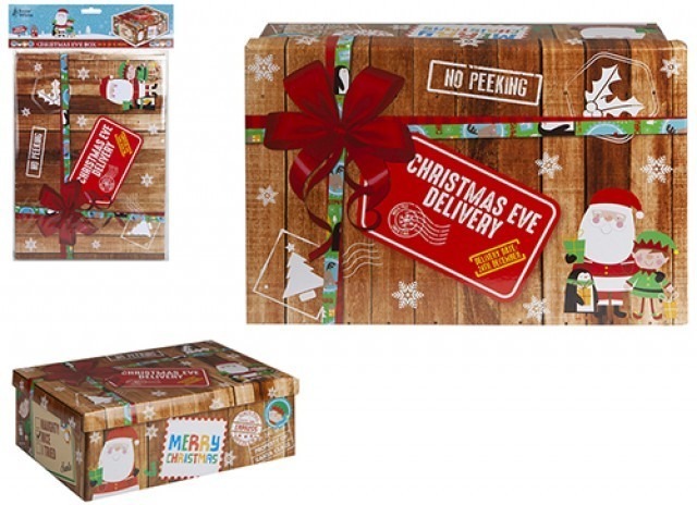 Small Christmas Eve Gift Box - Festive Home Decoration