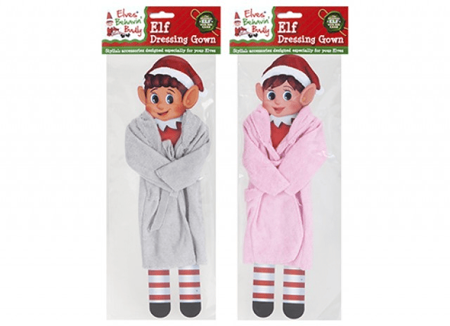 Elf Themed Dressing Gowns - Assorted Styles for Adult Pajamas and Holiday Home Decor