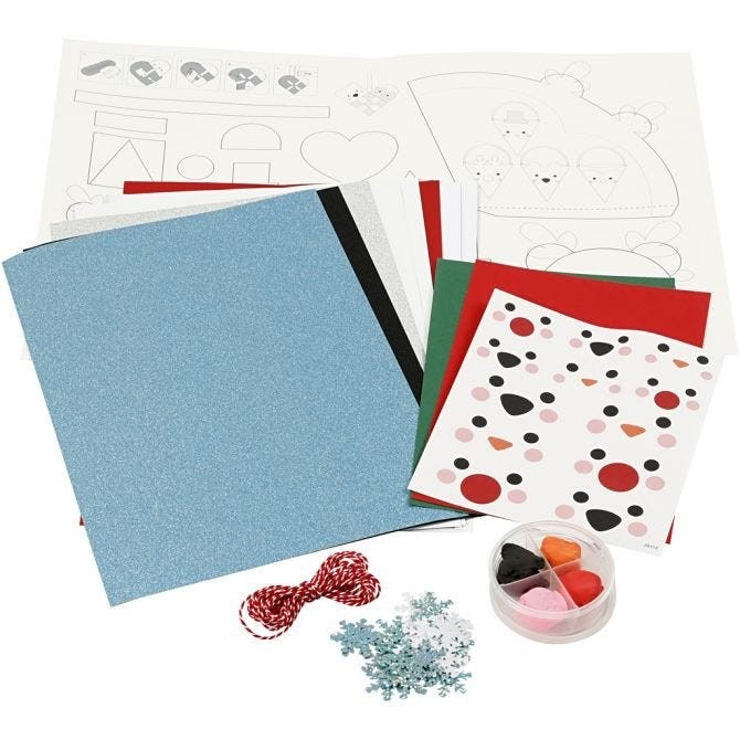 DIY Christmas Decoration Family Kit - Create Handmade Holiday Ornaments and Decorations Together!