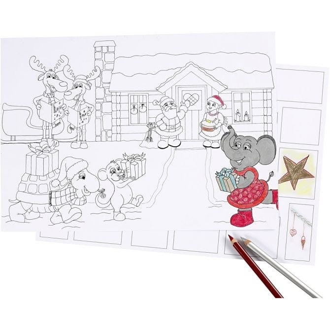 Personalizable Handmade DIY Christmas Countdown Calendar