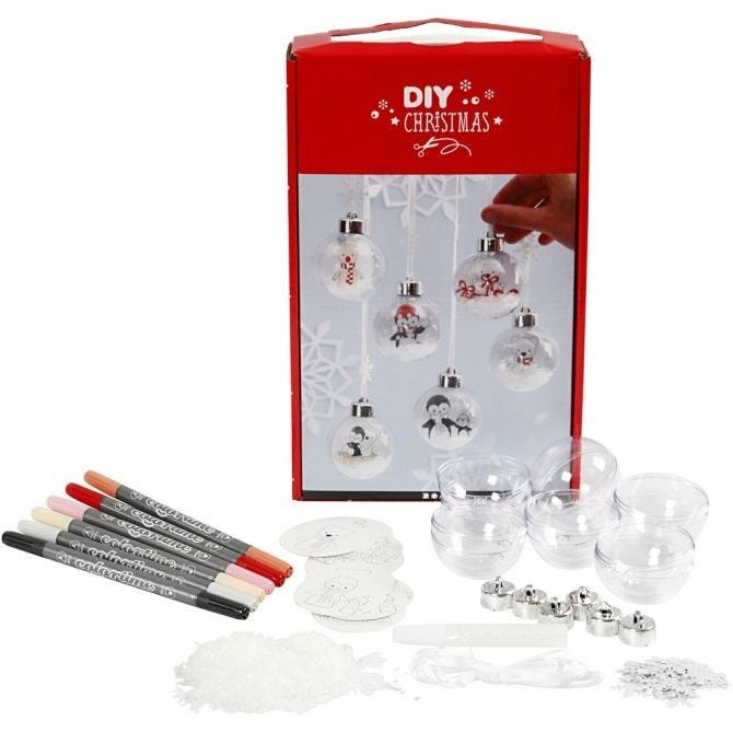 DIY Ornaments Decoration Set - Craft Holiday Decorations Kit with Home Decor Supplies
