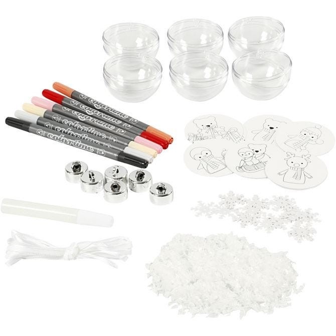 DIY Ornaments Decoration Set - Craft Holiday Decorations Kit with Home Decor Supplies