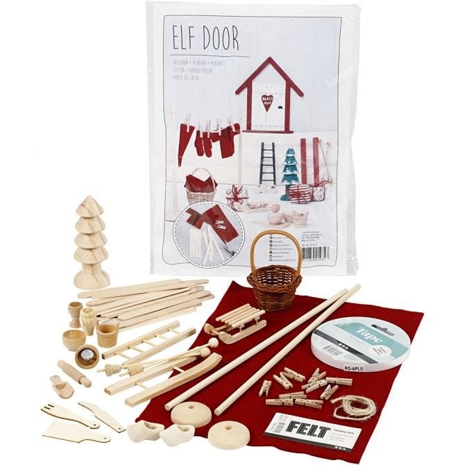 Elf Door - Enchanting Outdoor Entrance to Your Fantasy Garden