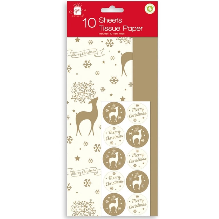 Stag Tissue Paper - High-Quality Bathroom Tissues in a Pack of 10