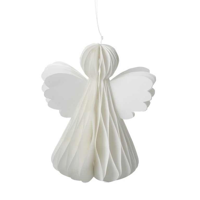 Small Paper Angel - Decorative Home Ornament for Angels Enthusiasts