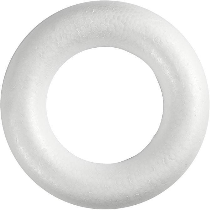 Large Diameter Half Rounded Wreath Ring - 25cm Rustic Home Decor Decoration