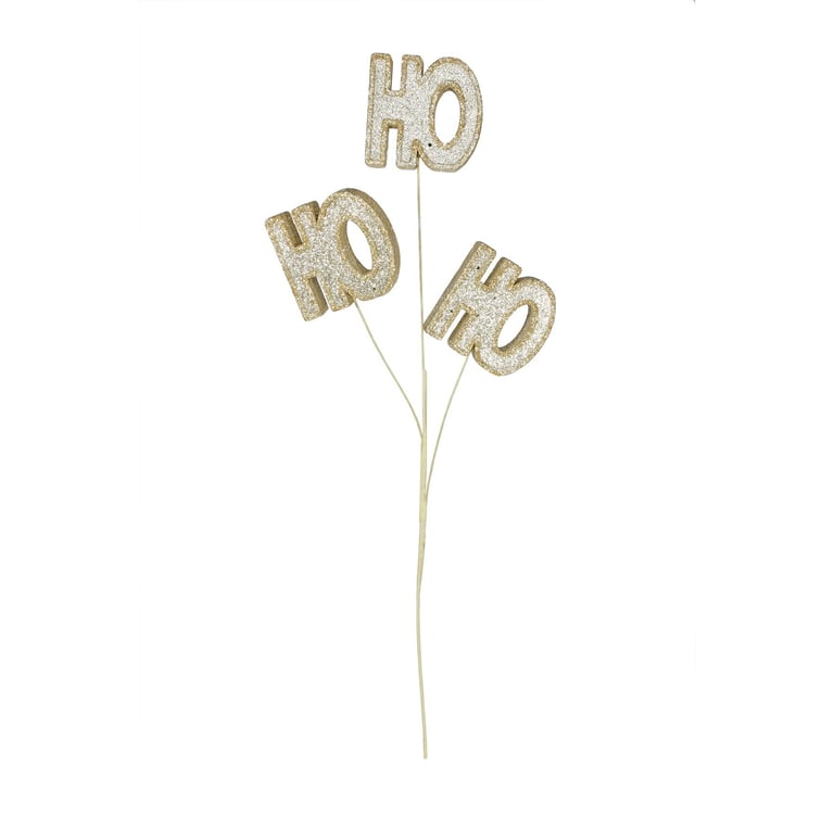 Champagne Glitter Ho Ho Ho Spray - Add Sparkling Magic to Your Home Party Decorations