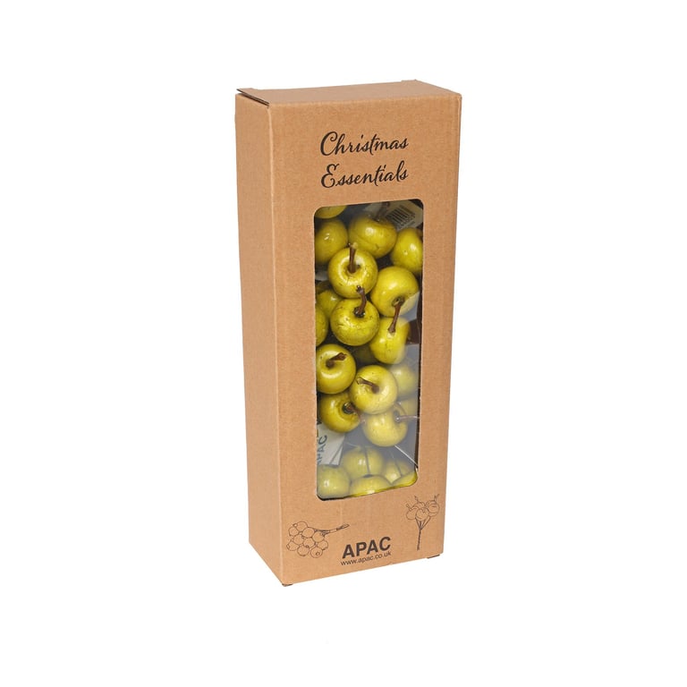Green Apple Bunch Pick - Fresh Fruit Bowl Decoration for Home and Kitchen