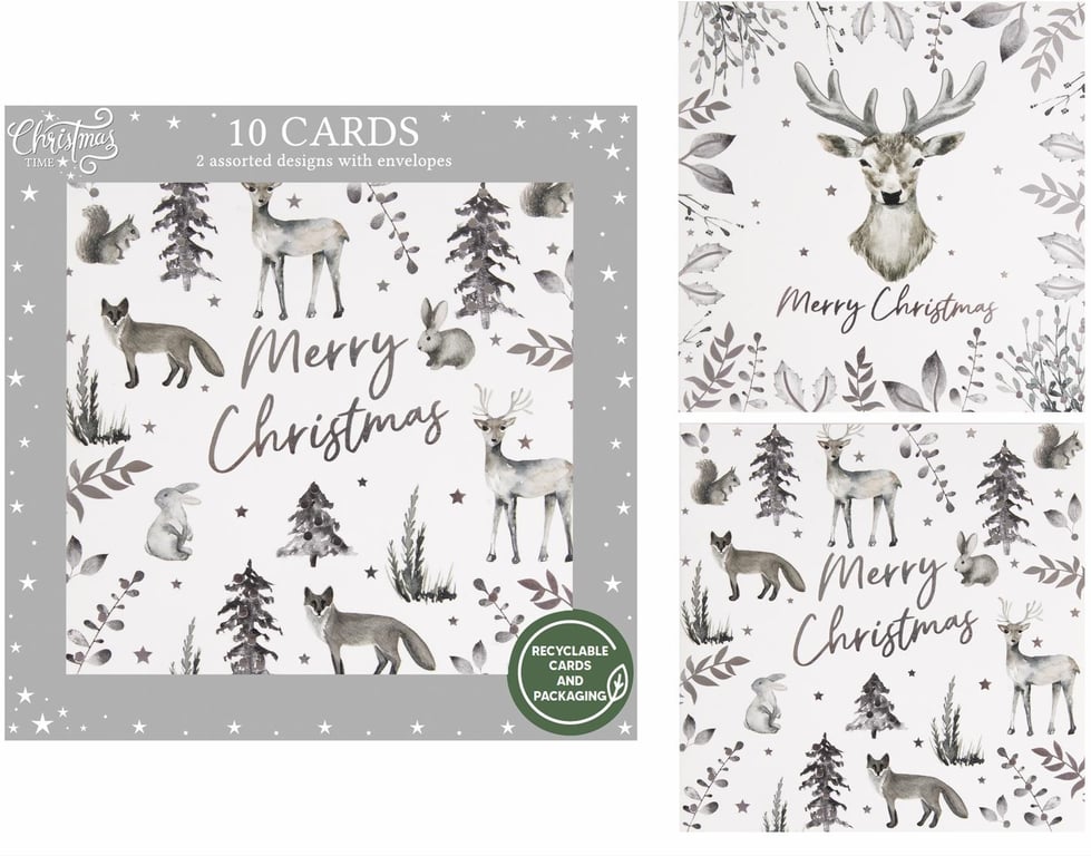 Silver Deer Christmas Crackers - Festive Home Decor and Party Supplies for Holiday Entertainment