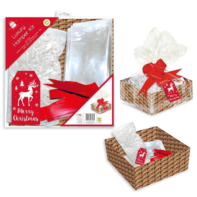 Luxury Hamper Kit - Premium Gourmet Food Gift Basket with Personalized Touch