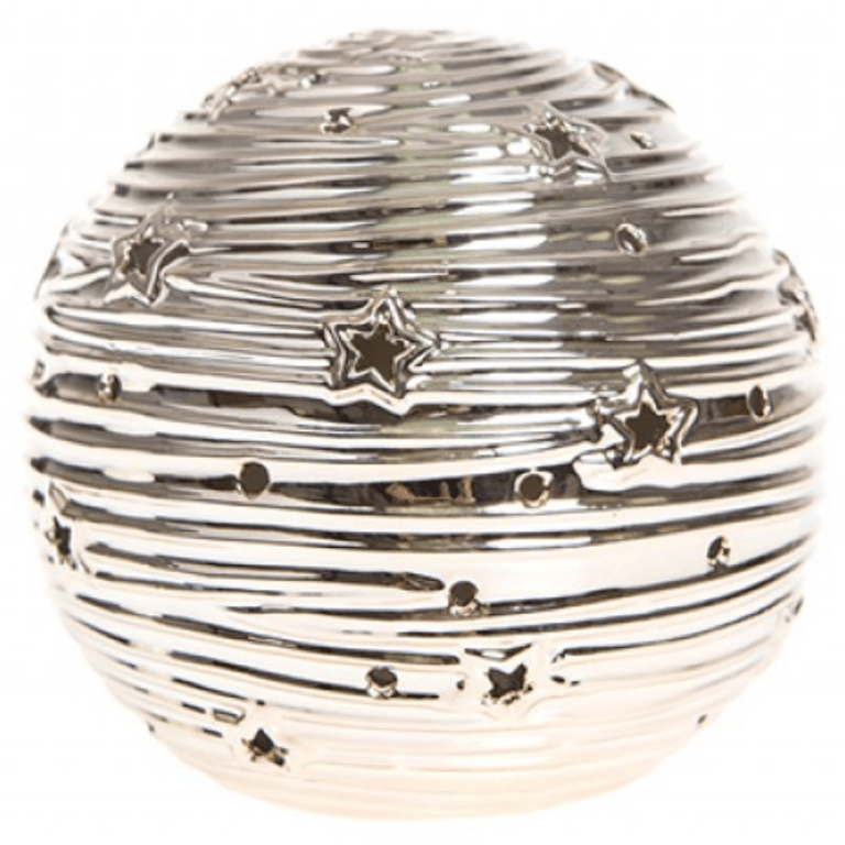 Rose Gold Light Up Ball - Decorative Home and Party Accents, 12.5cm Diameter