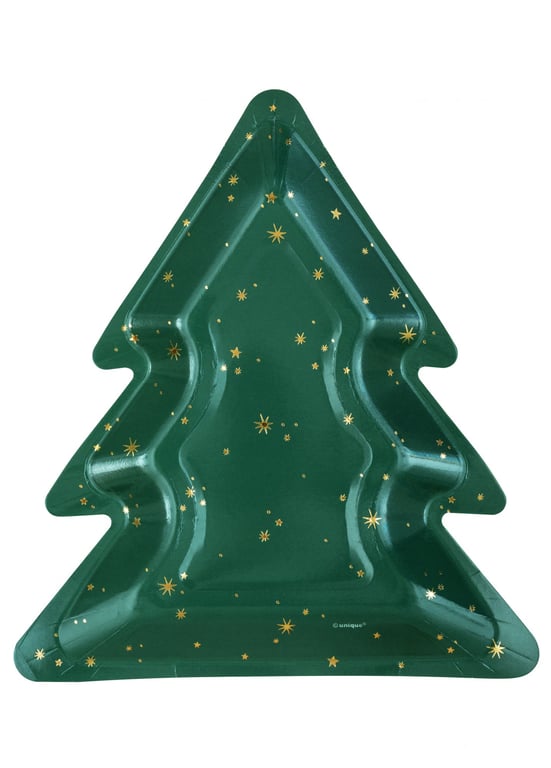 Modern Tree Shaped Plates - Rustic Home Decor for Kitchen and Dining Room