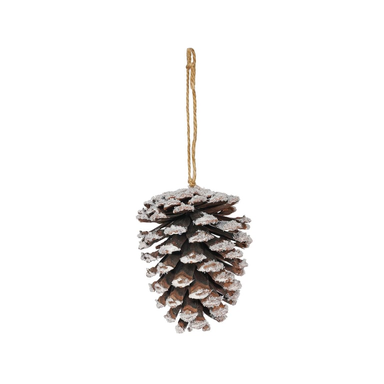 Natural Snowy Cone Hanger - Elegant Home Decor and Garden Decoration Candy Holder
