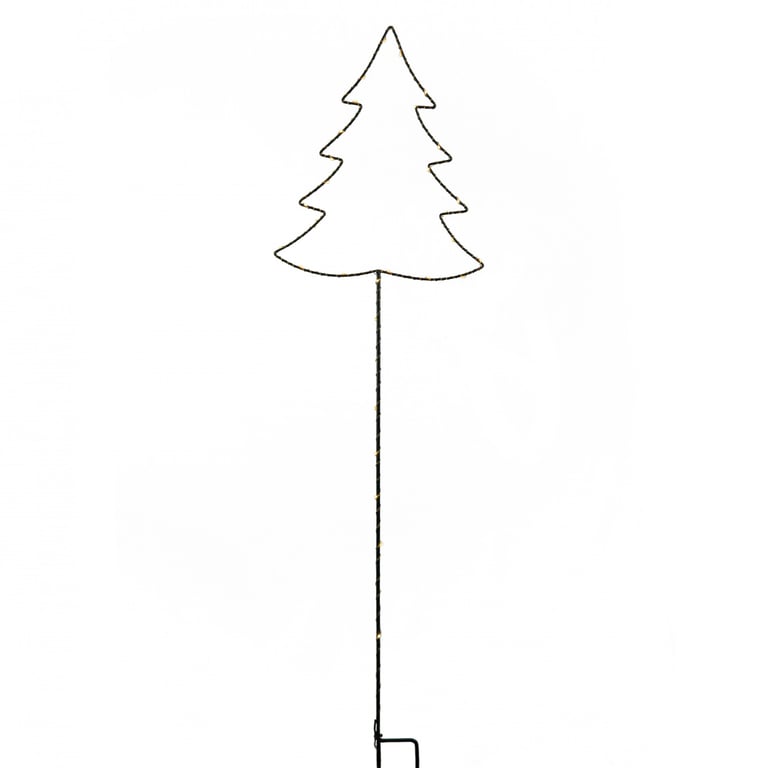 LED Christmas Tree Garden Stake - Durable Outdoor Decor with Energy-Efficient LED Lights